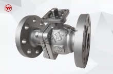 High platform flange ball valve q41f-300lb (U.S. standard)